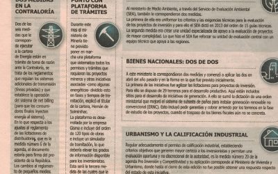 Minería a punto con plataforma de trámites