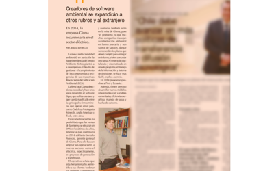 Creadores de software ambiental se expandirán a otros rubros y al extranjero