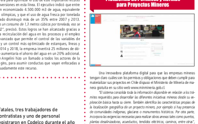 Plataforma de permisos y normas para proyectos mineros