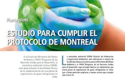 Estudio de GISMA para cumplir el Protocolo de Montreal