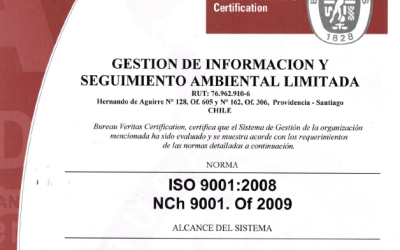 GISMA obtiene certificación de calidad ISO 9001:2008