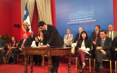 Presidenta Bachelet crea comisión asesora para nuevo SEIA
