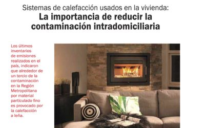 GISMA analiza la contaminación por uso de calefactores en hogares