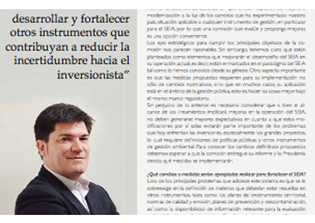 Gonzalo Asencio: Chile debe reducir incertidumbre hacia el inversionista